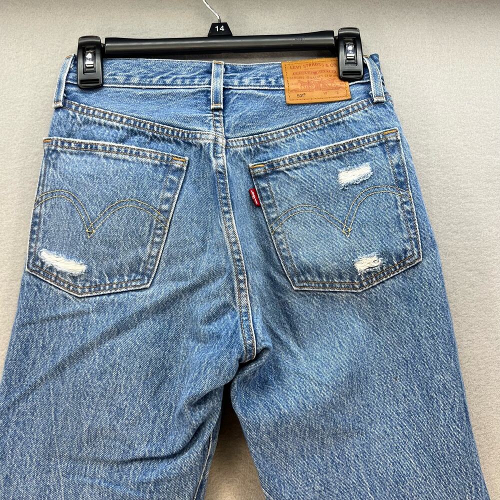 Levi's 501XX Jeans Women's W24 L26 (0) Big E Button Fly Light Stone Normcore - Picture 3 of 16